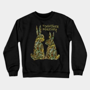 couple of rabbits Crewneck Sweatshirt